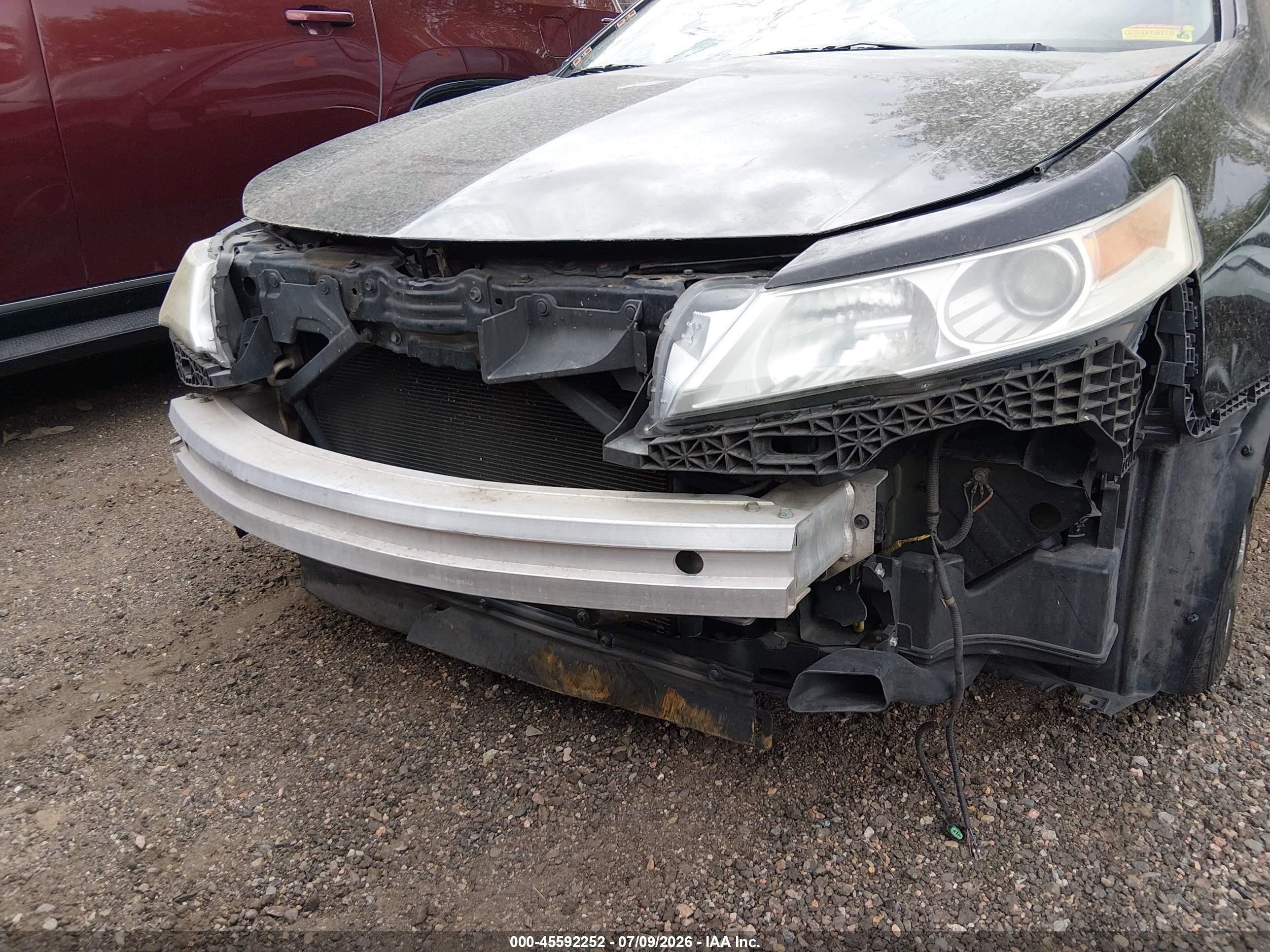 2010 Acura Tl 3.7 Black vin: 19UUA9F52AA006420