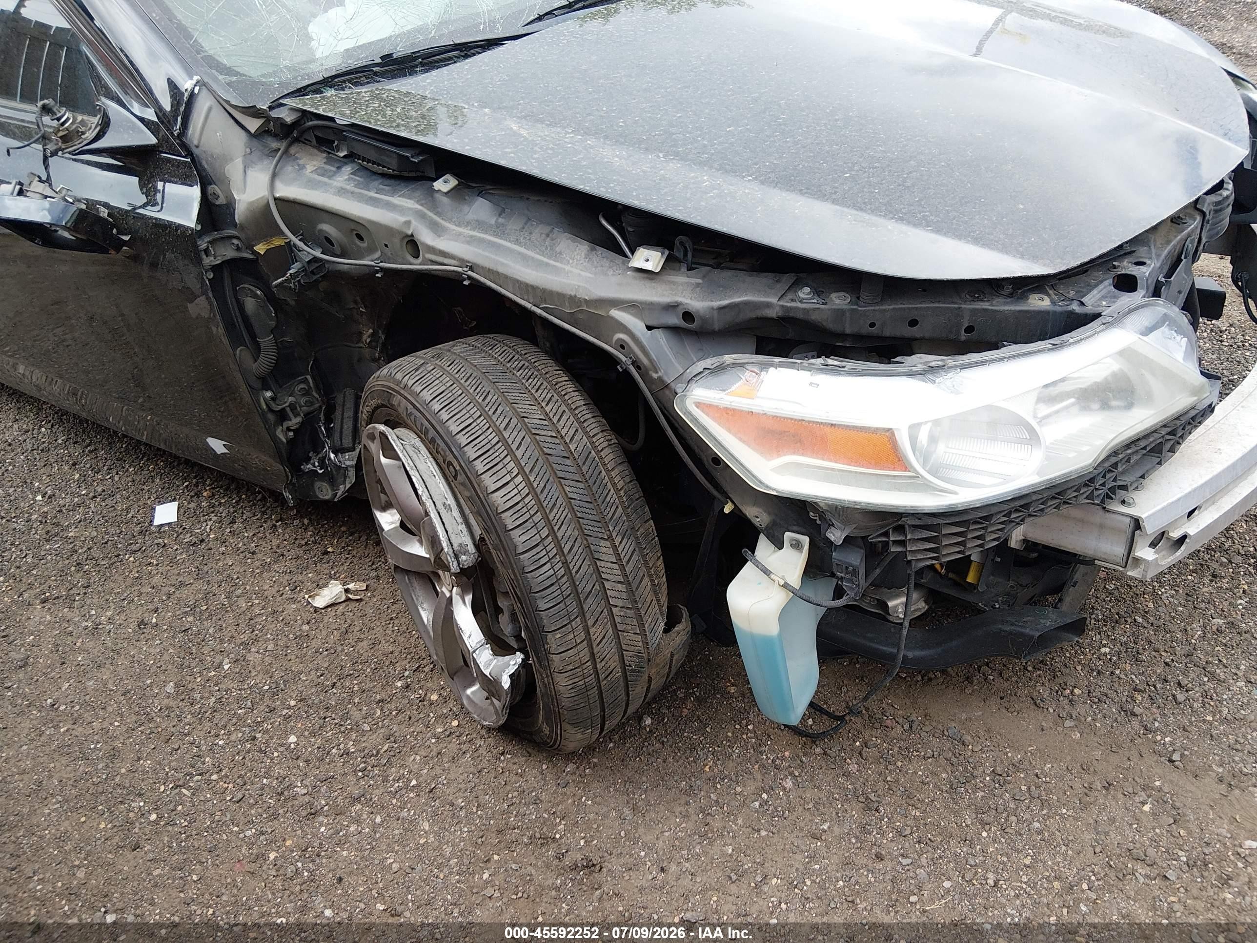 2010 Acura Tl 3.7 Black vin: 19UUA9F52AA006420