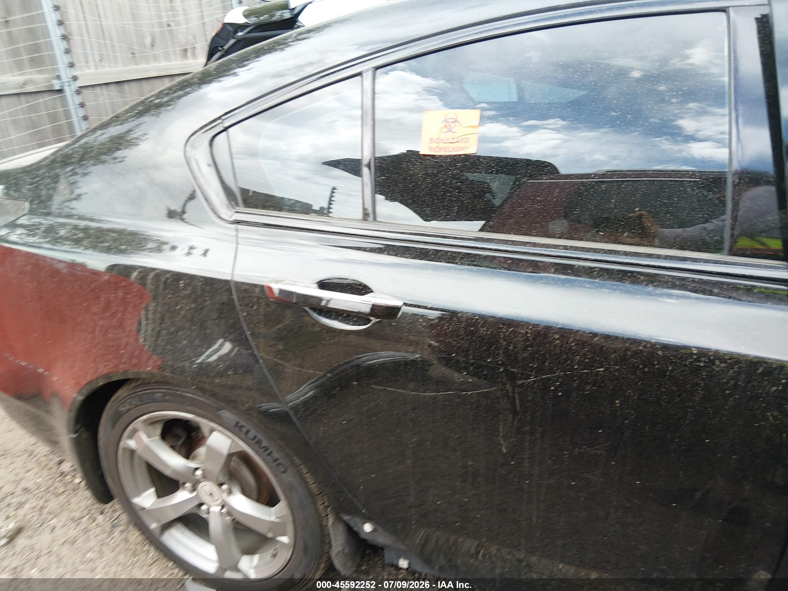 2010 Acura Tl 3.7 Black vin: 19UUA9F52AA006420