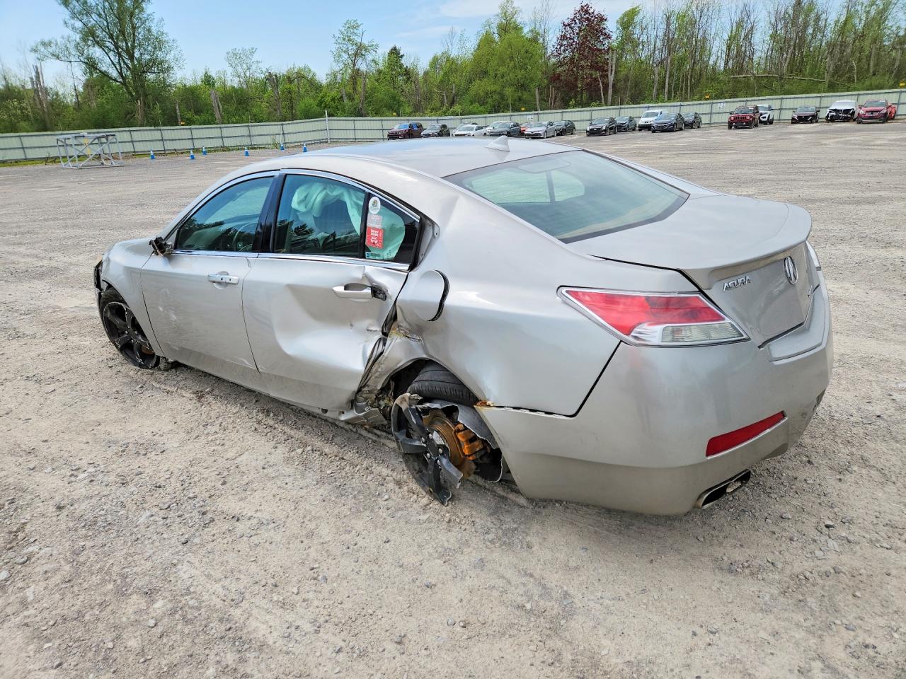 2010 Acura Tl Silver vin: 19UUA9F52AA008054
