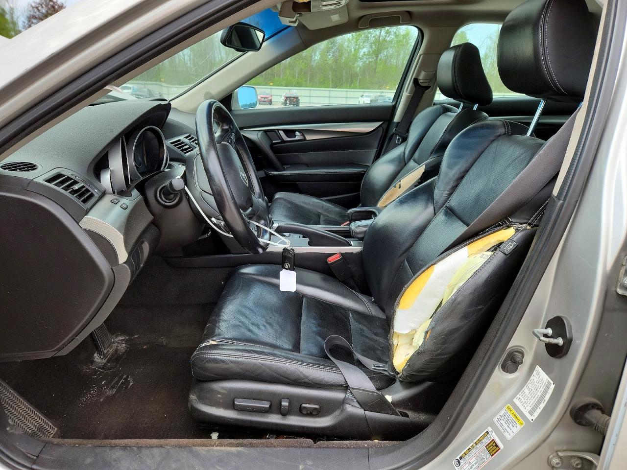 2010 Acura Tl Silver vin: 19UUA9F52AA008054