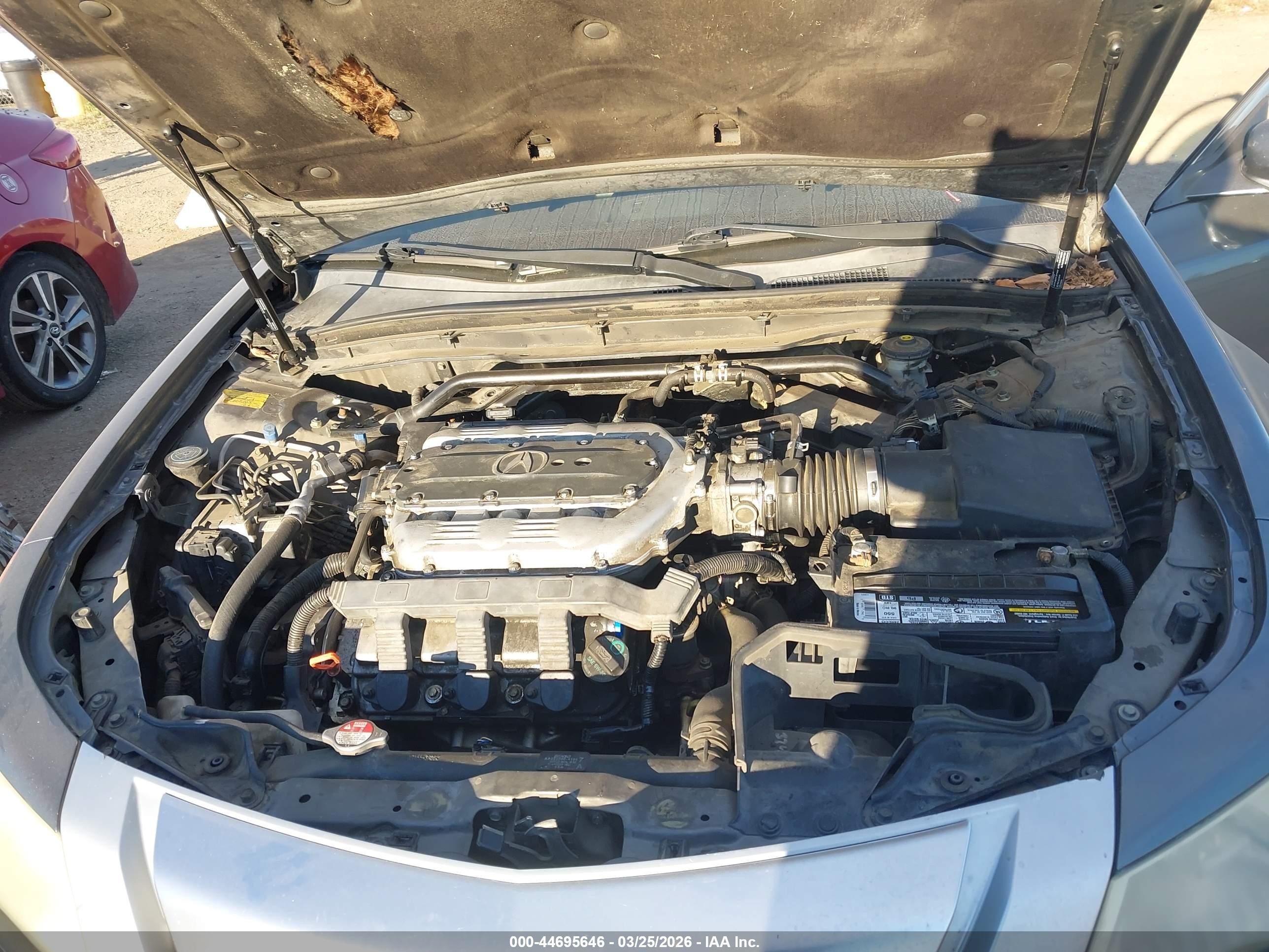 2011 Acura Tl 3.7 Gray vin: 19UUA9F52BA000201