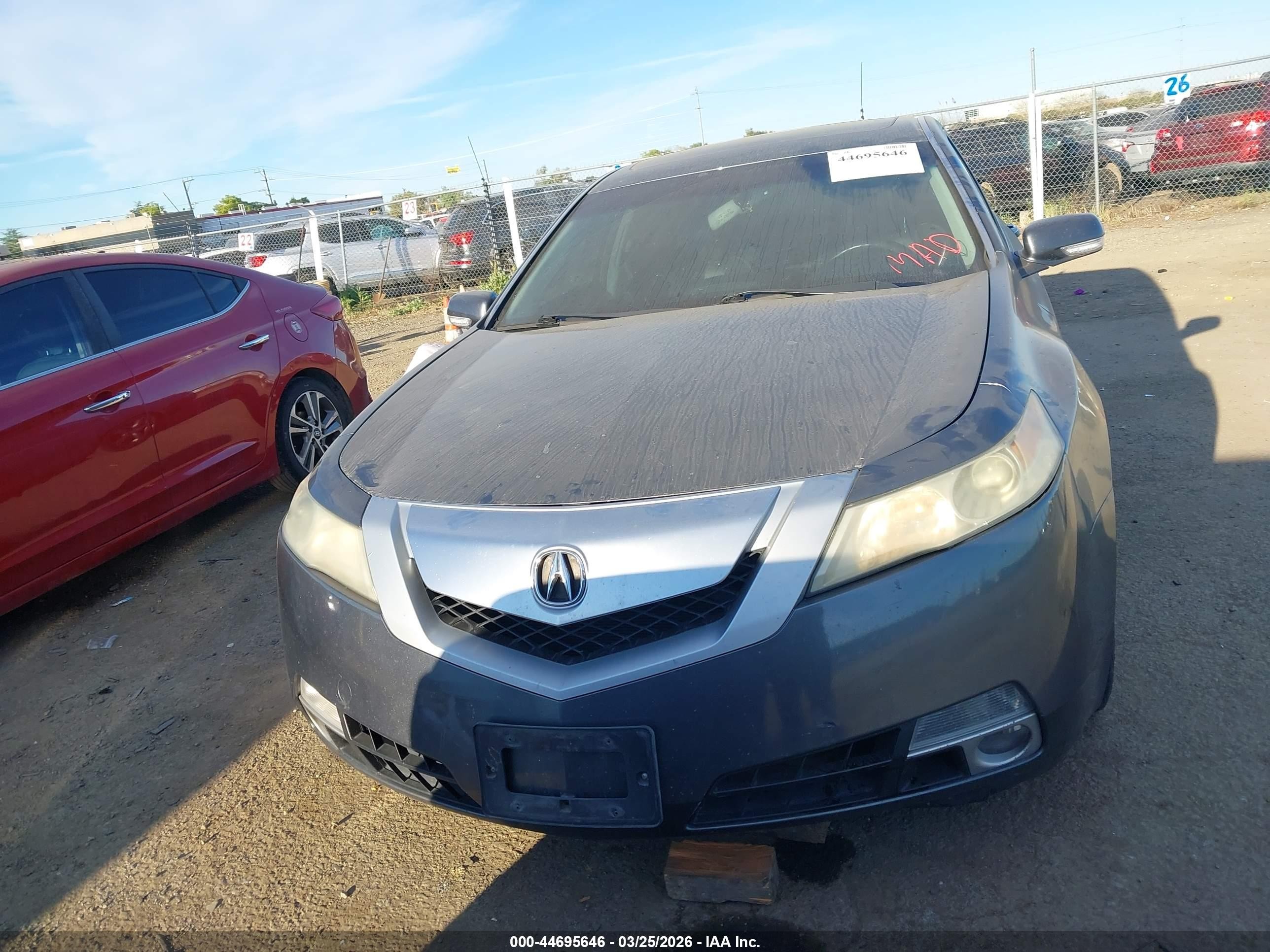 2011 Acura Tl 3.7 Gray vin: 19UUA9F52BA000201