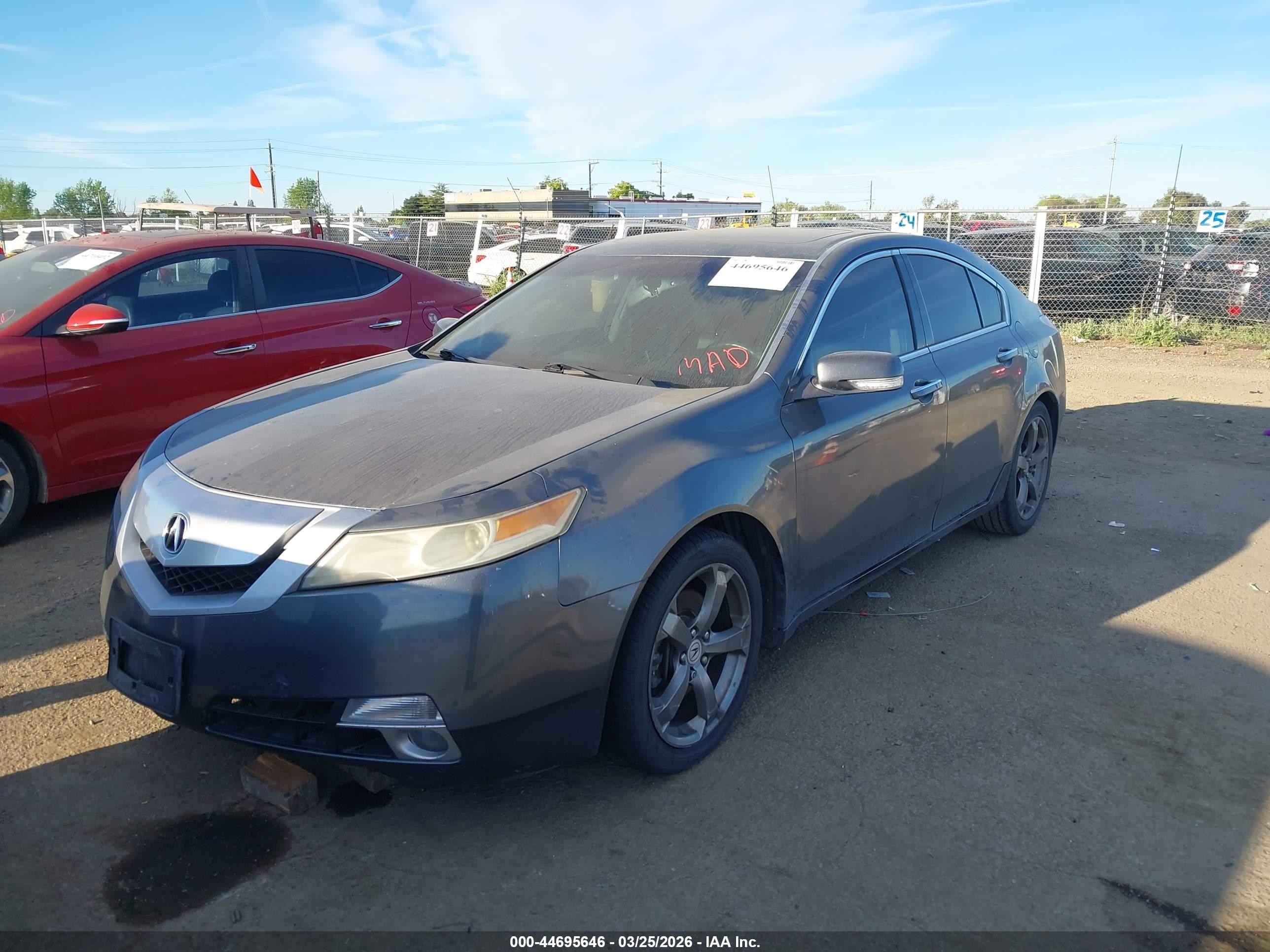 2011 Acura Tl 3.7 Gray vin: 19UUA9F52BA000201