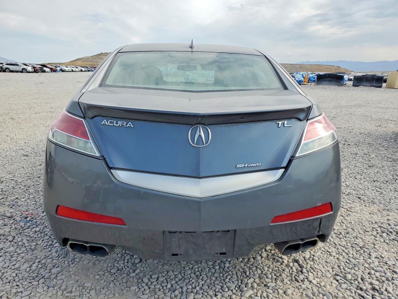 2011 Acura Tl Gray vin: 19UUA9F52BA002708