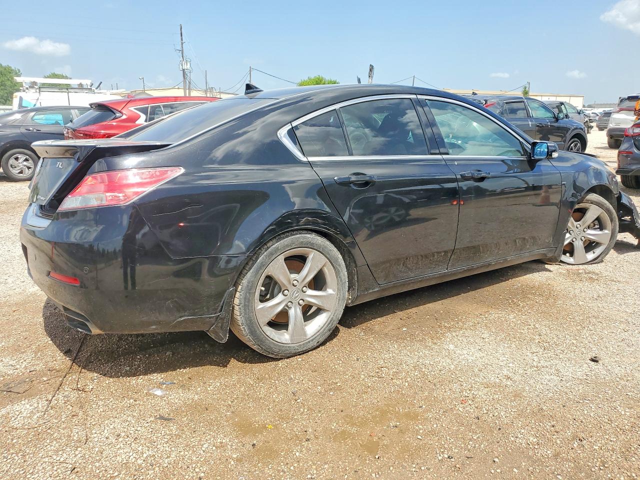 2012 Acura Tl Black vin: 19UUA9F52CA002905