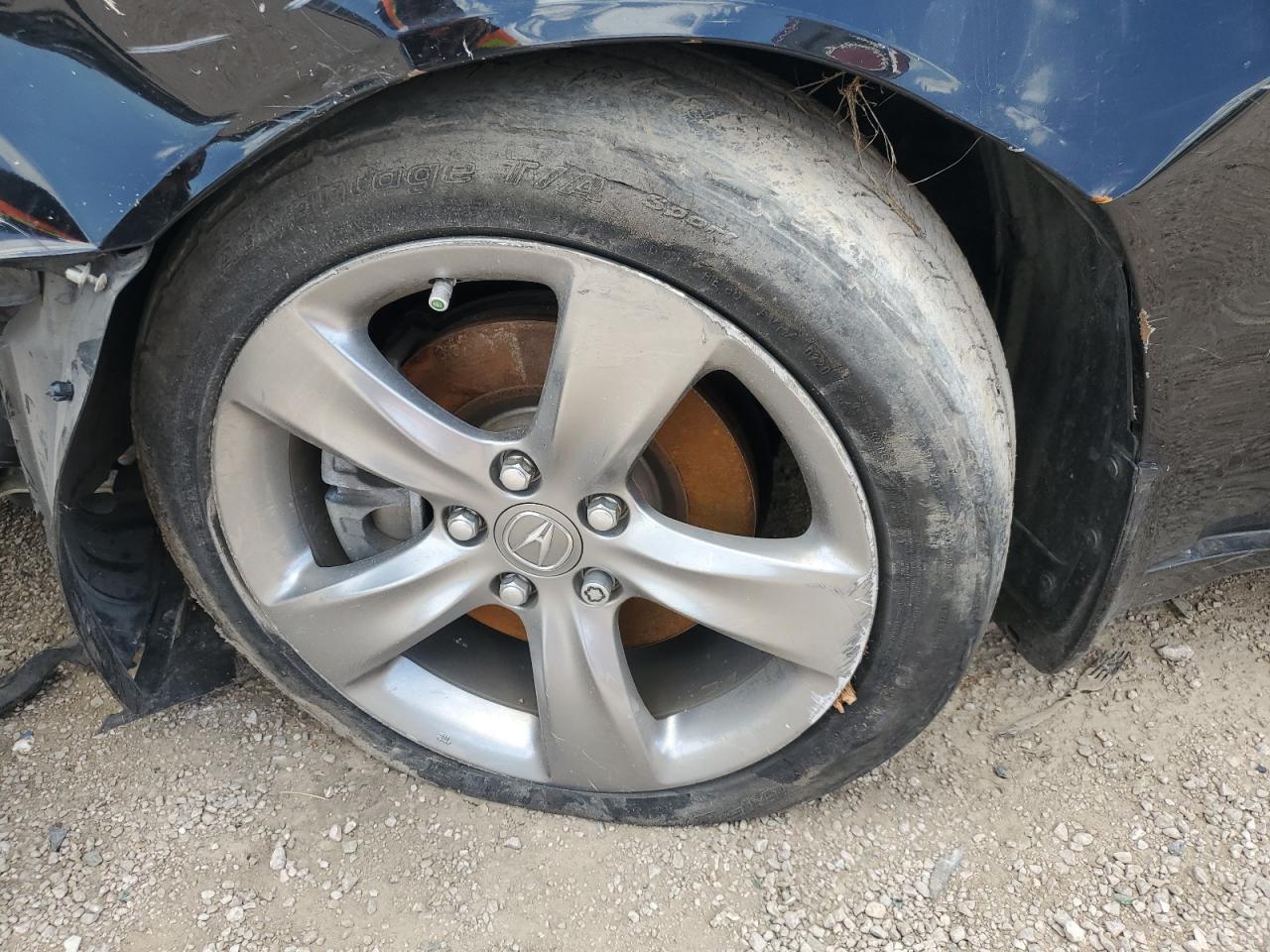 2012 Acura Tl Black vin: 19UUA9F52CA002905 Damage: Left Front Wheel, Curb Rash, > 12 Inches