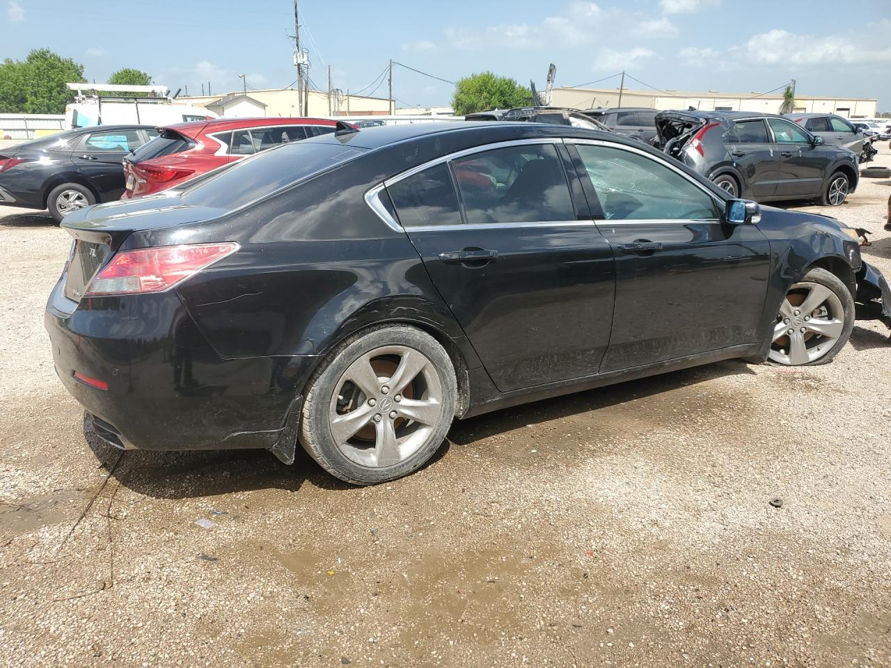2012 Acura Tl Black vin: 19UUA9F52CA002905 Damage: Right Qtr Panel, Dent(S) W/ Paint Dmg, > 12 Inches