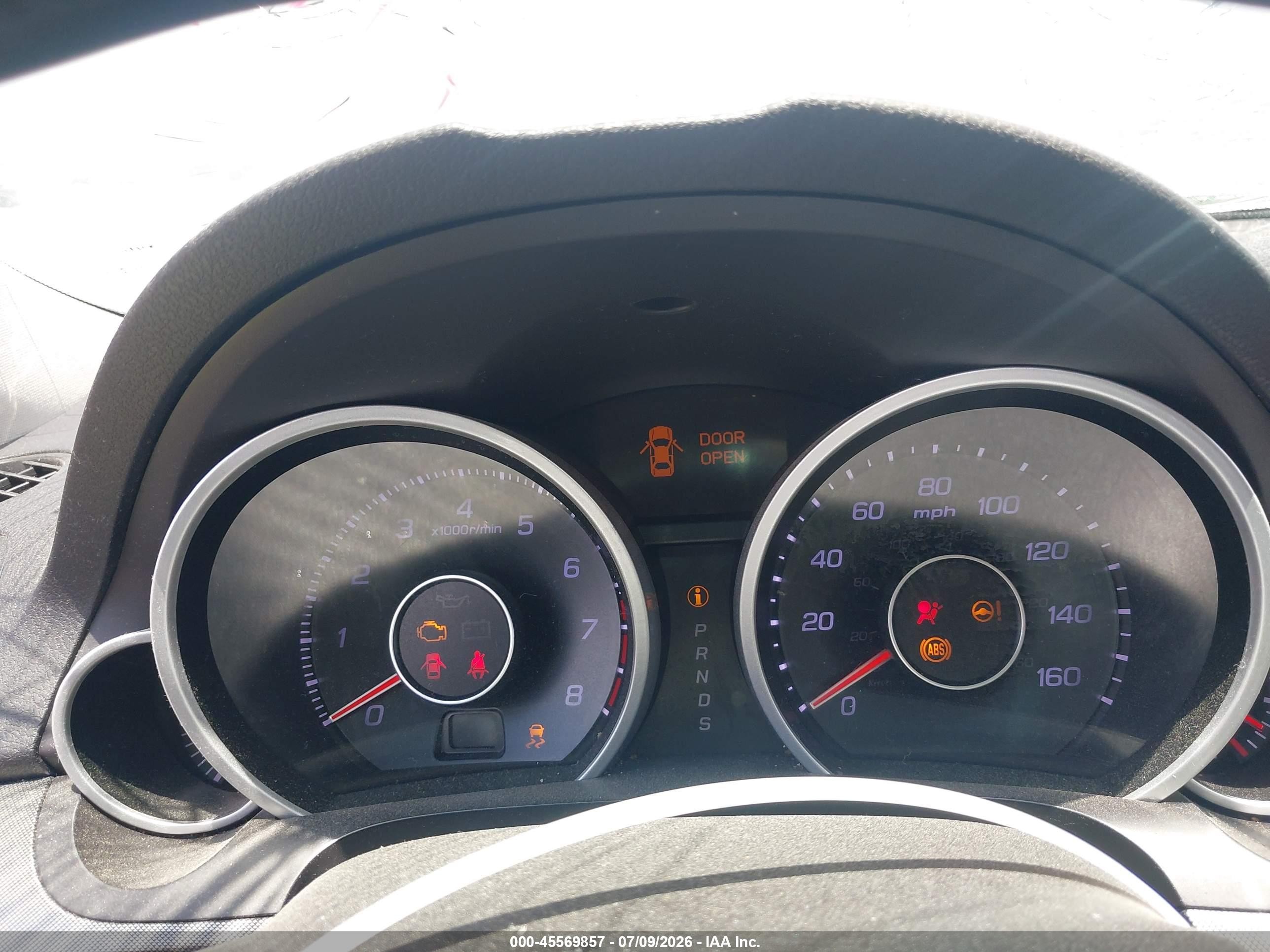 2012 Acura Tl 3.7 Silver vin: 19UUA9F52CA003679