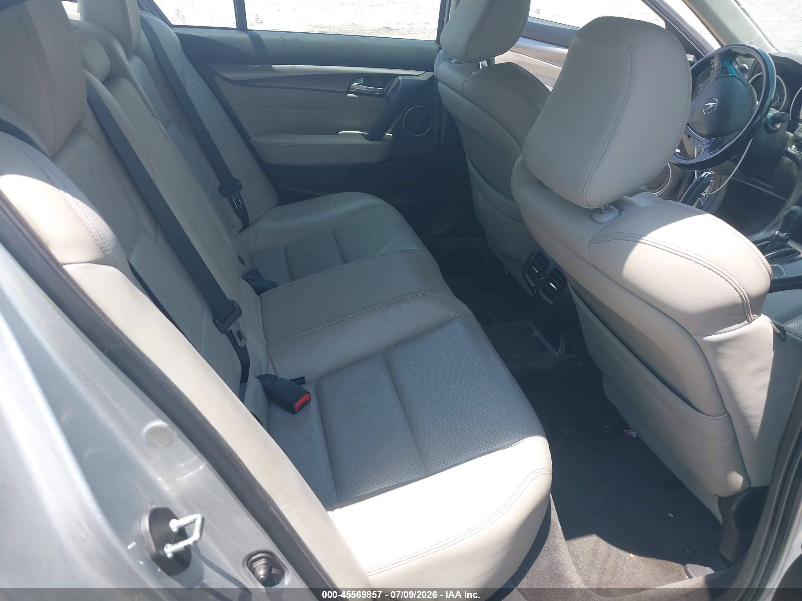 2012 Acura Tl 3.7 Silver vin: 19UUA9F52CA003679