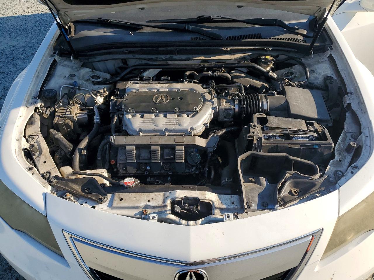 2012 Acura Tl Sh-4wd Tech White vin: 19UUA9F52CA004444