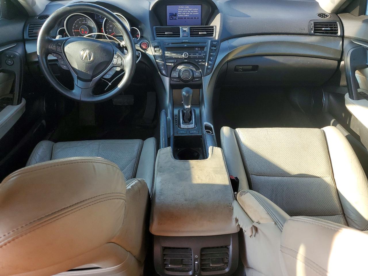 2012 Acura Tl Sh-4wd Tech White vin: 19UUA9F52CA004444