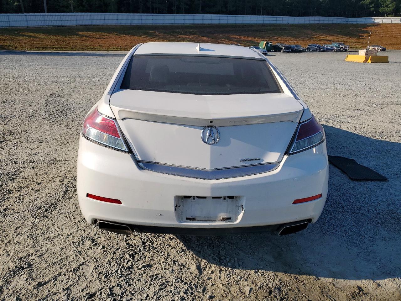 2012 Acura Tl Sh-4wd Tech White vin: 19UUA9F52CA004444