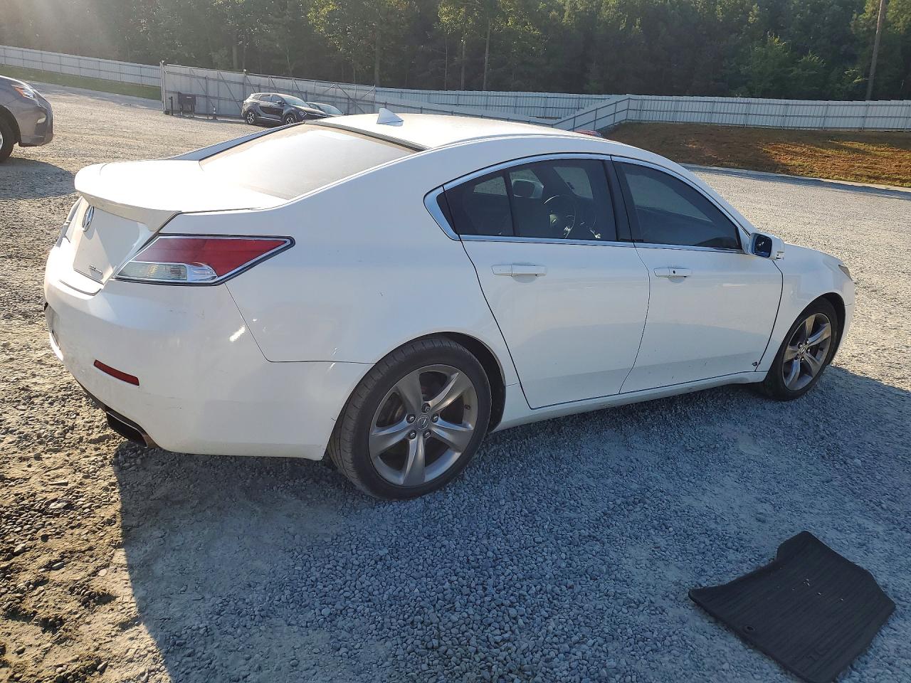 2012 Acura Tl Sh-4wd Tech White vin: 19UUA9F52CA004444