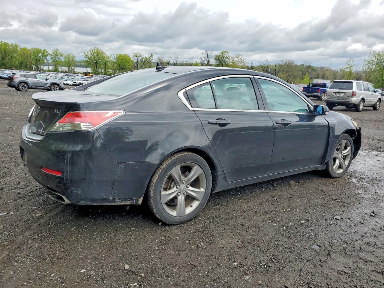 2012 Acura Tl Black vin: 19UUA9F52CA011796