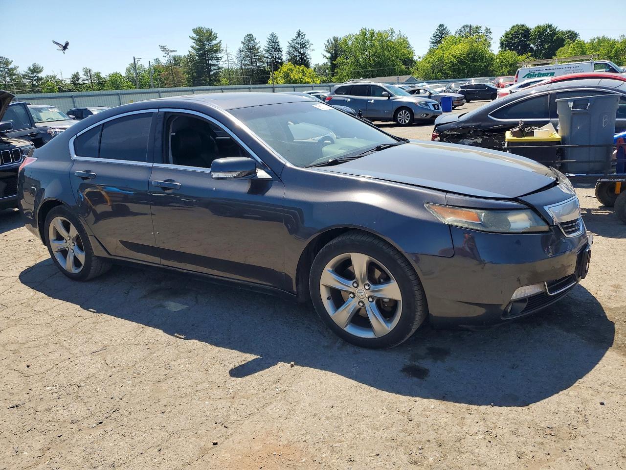 2013 Acura Tl Tech Gray vin: 19UUA9F52DA001075