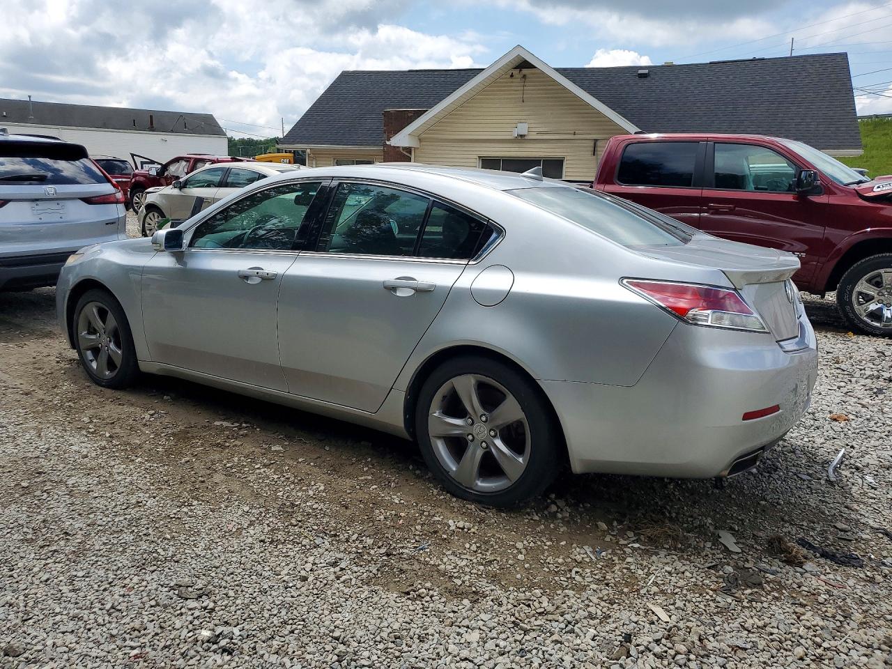 2013 Acura Tl Tech Серебряный vin: 19UUA9F52DA001433