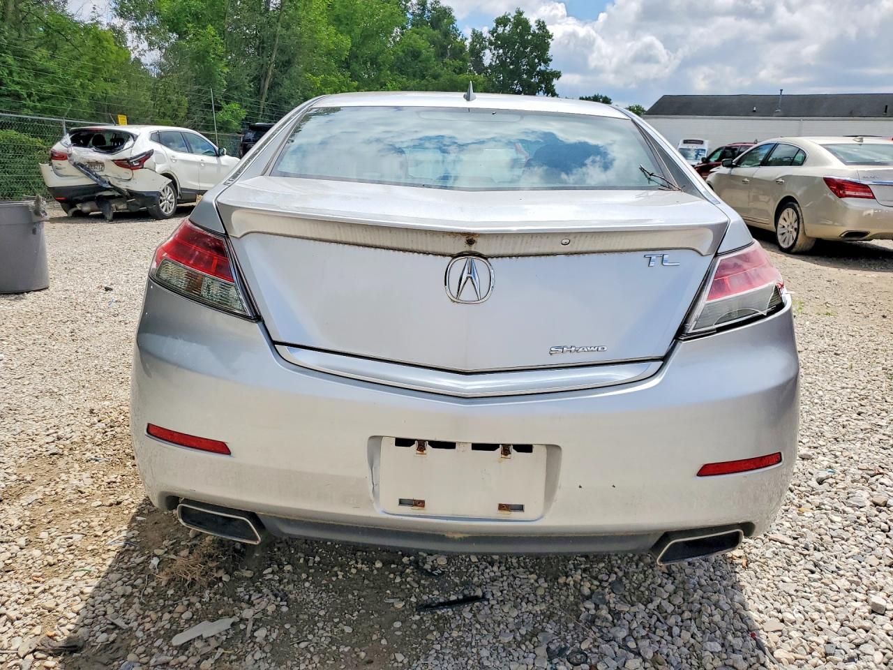 2013 Acura Tl Tech Серебряный vin: 19UUA9F52DA001433