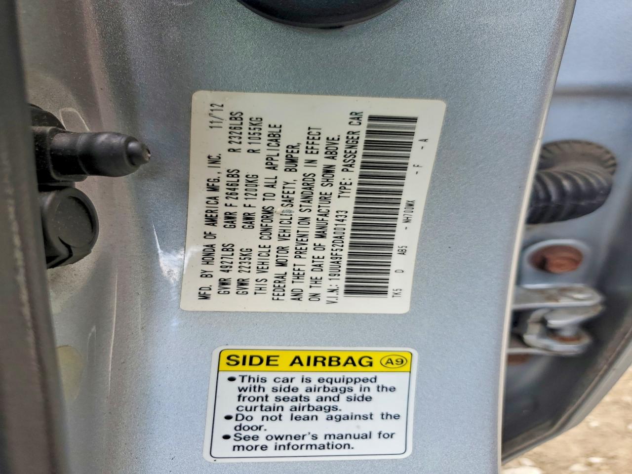 2013 Acura Tl Tech Серебряный vin: 19UUA9F52DA001433