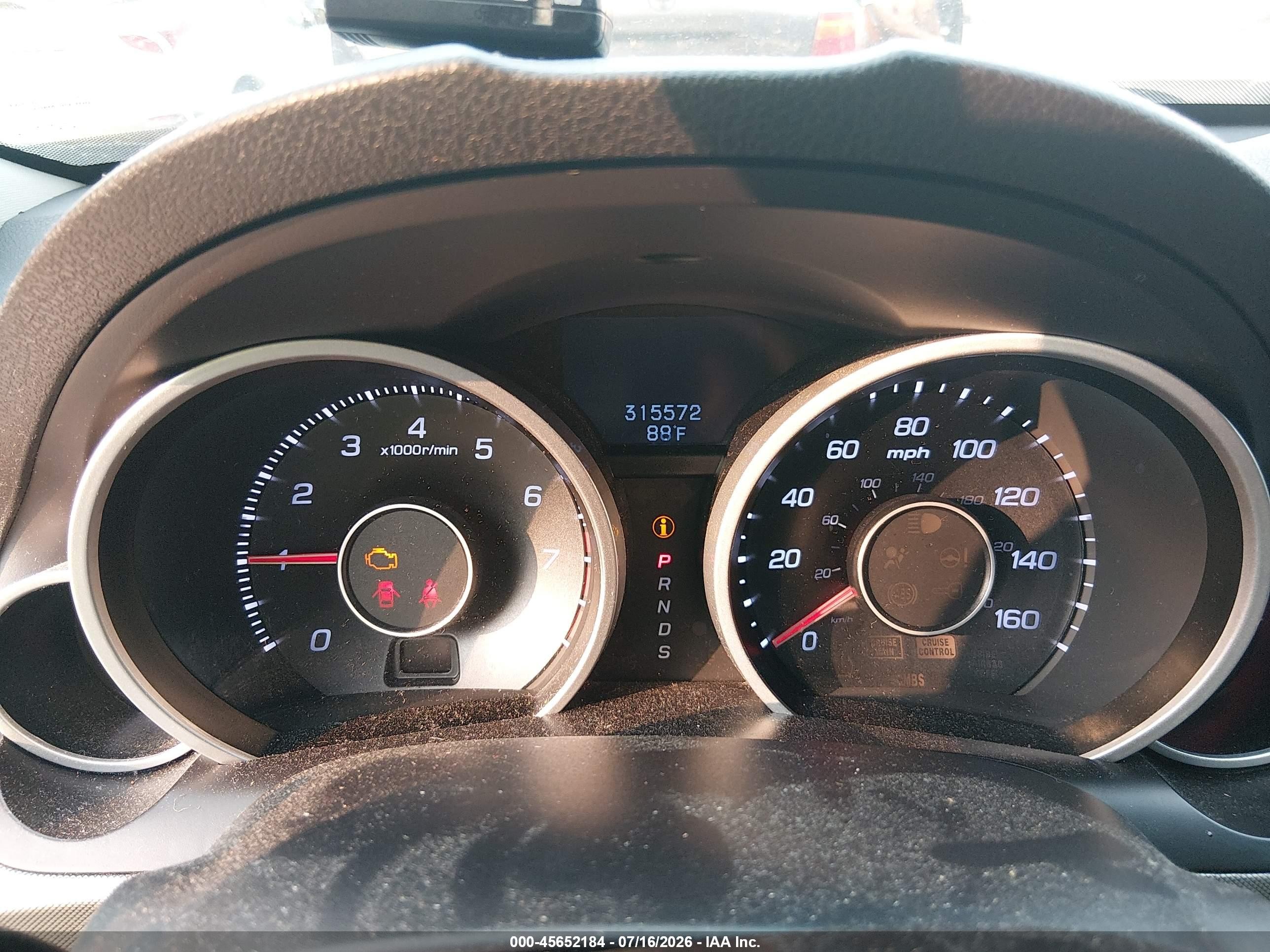 2013 Acura Tl 3.7 Black vin: 19UUA9F52DA003375