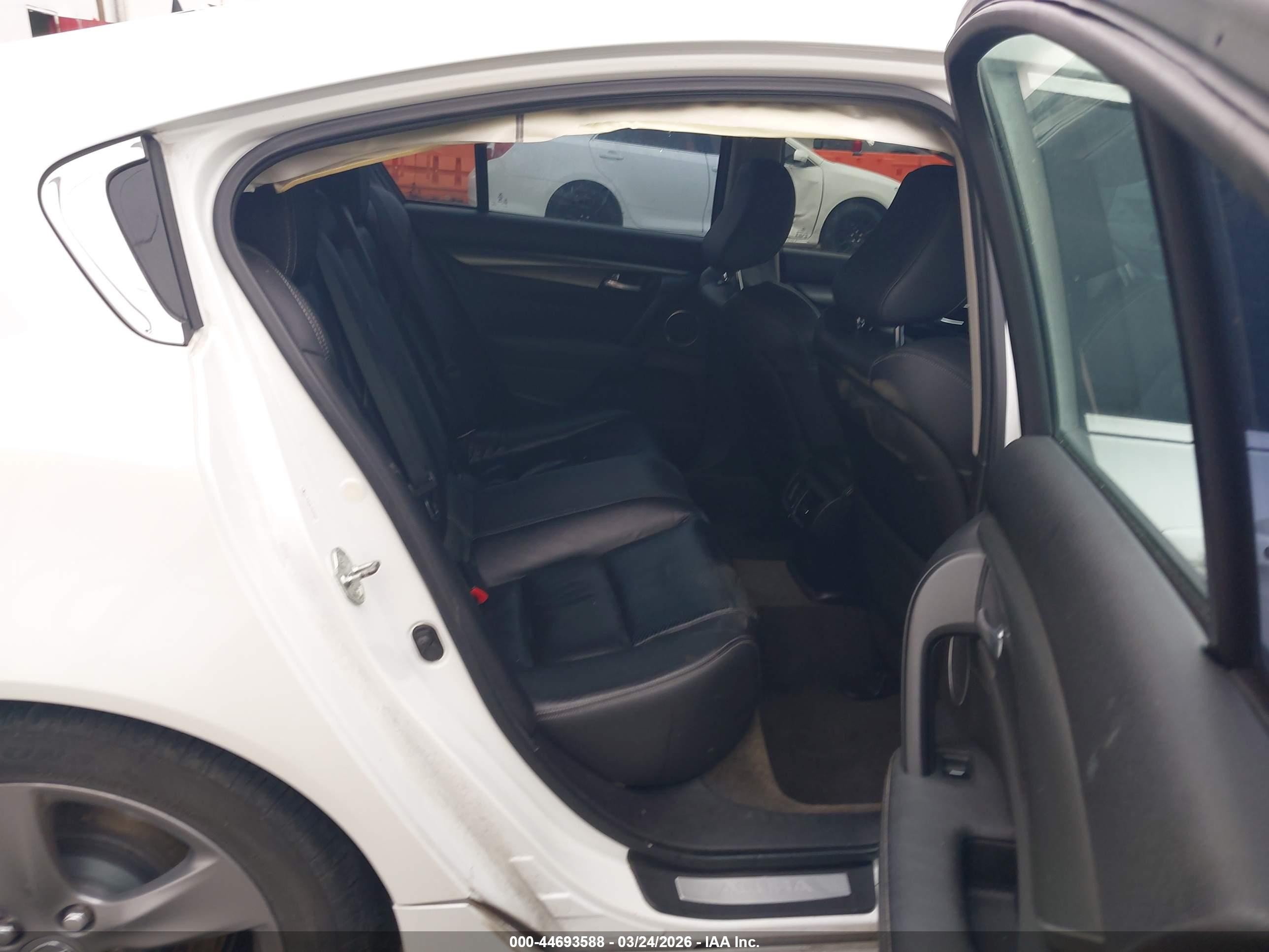 2013 Acura Tl 3.7 White vin: 19UUA9F52DA004896