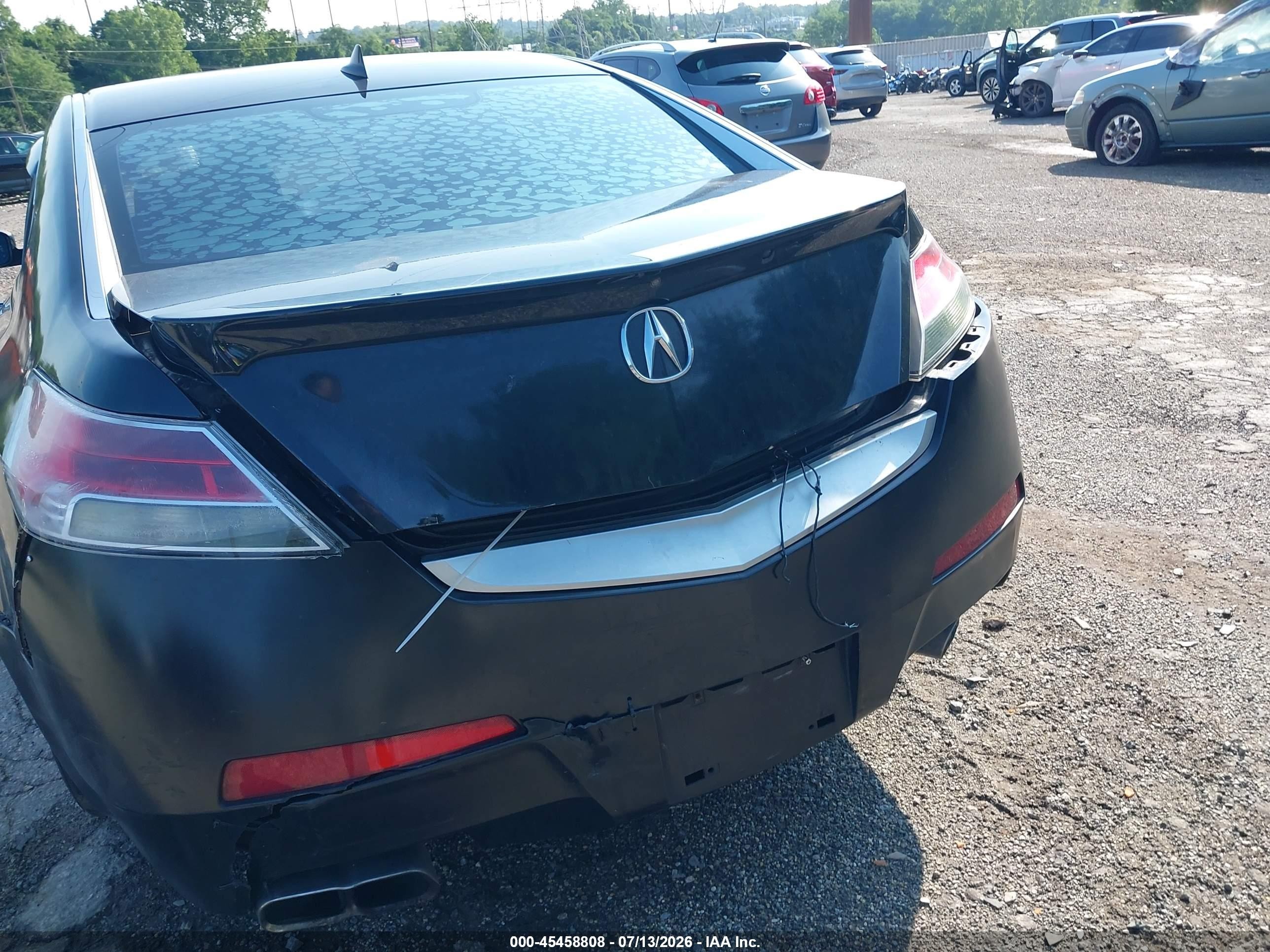 2010 Acura Tl 3.7 Black vin: 19UUA9F53AA002960