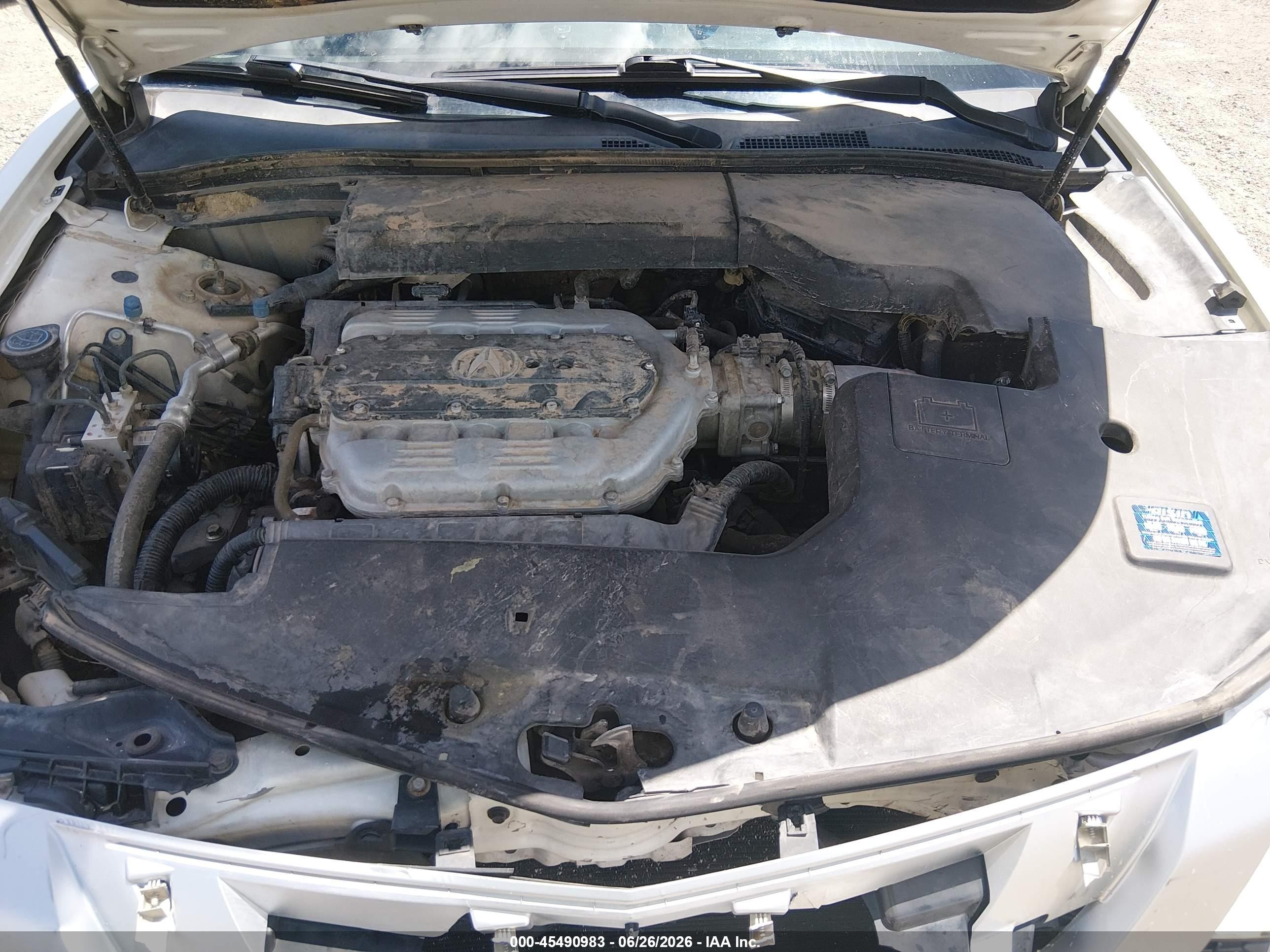 2010 Acura Tl 3.7 White vin: 19UUA9F53AA004434
