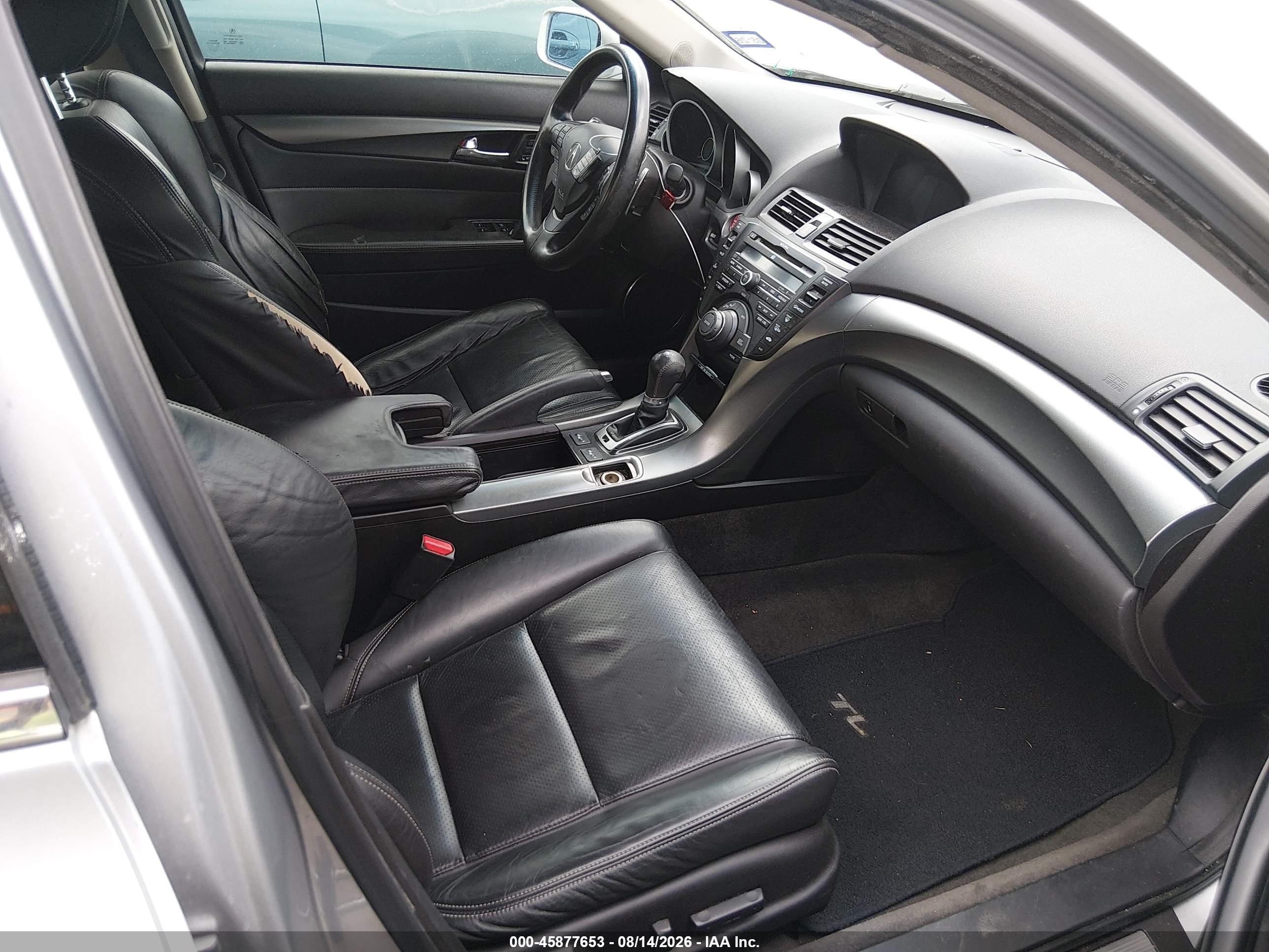 2012 Acura Tl 3.7 Серебряный vin: 19UUA9F53CA003917