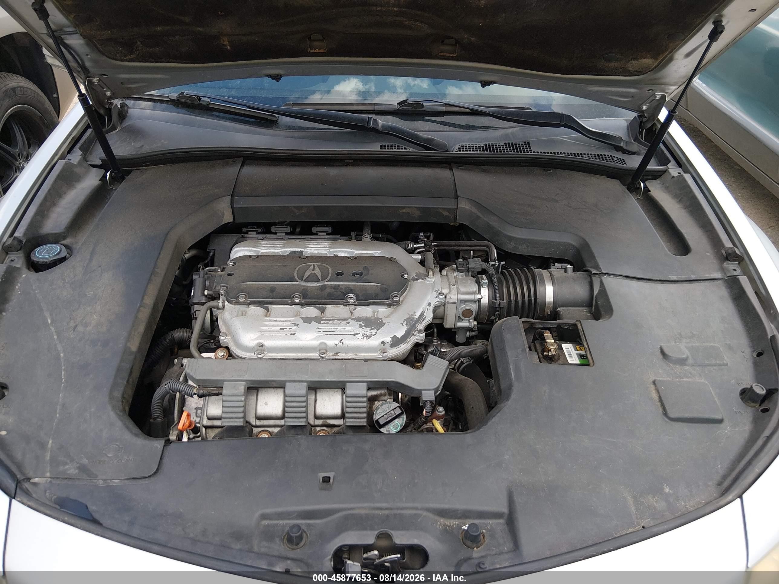 2012 Acura Tl 3.7 Серебряный vin: 19UUA9F53CA003917