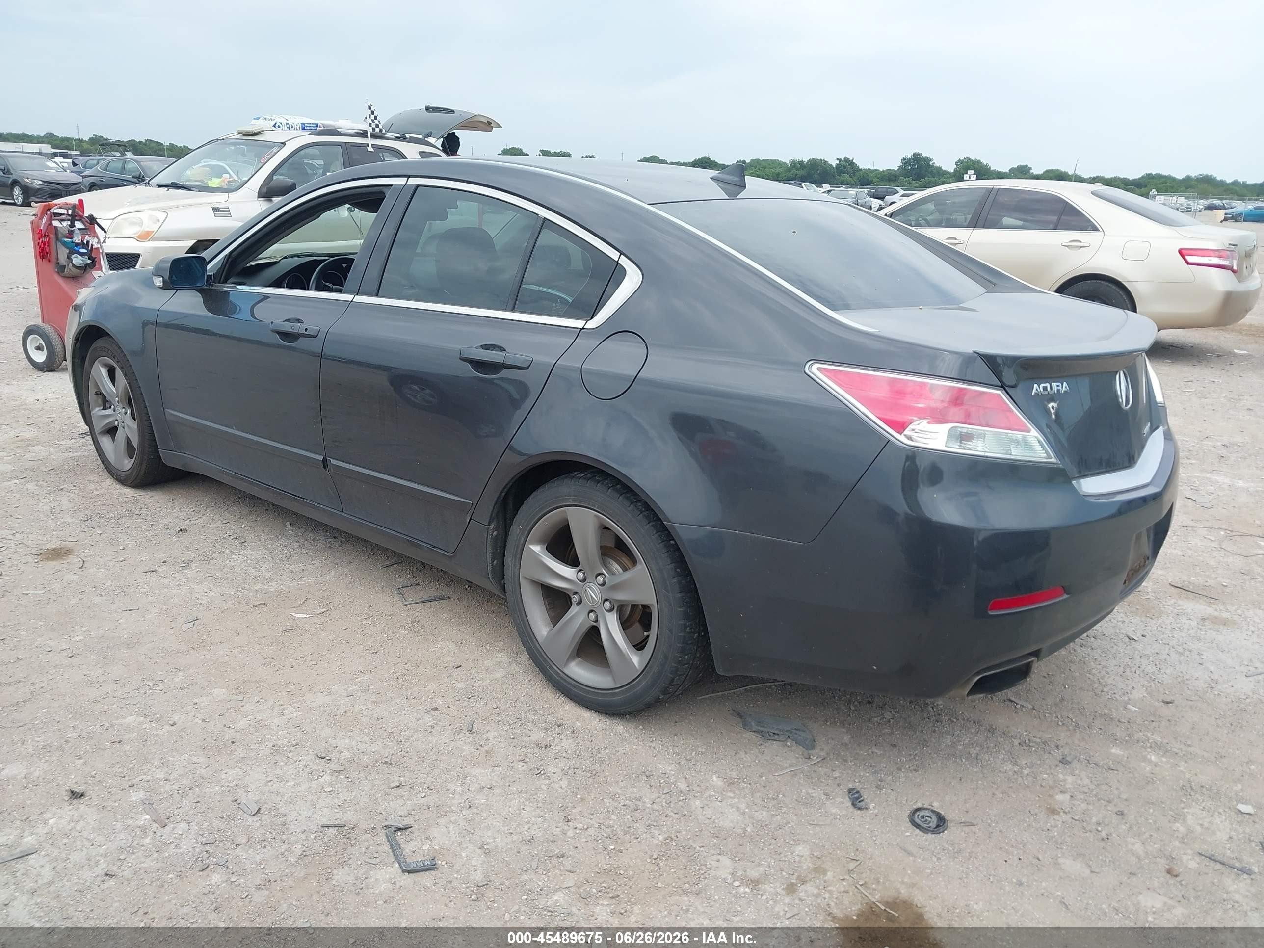 2012 Acura Tl 3.7 Gray vin: 19UUA9F53CA010656