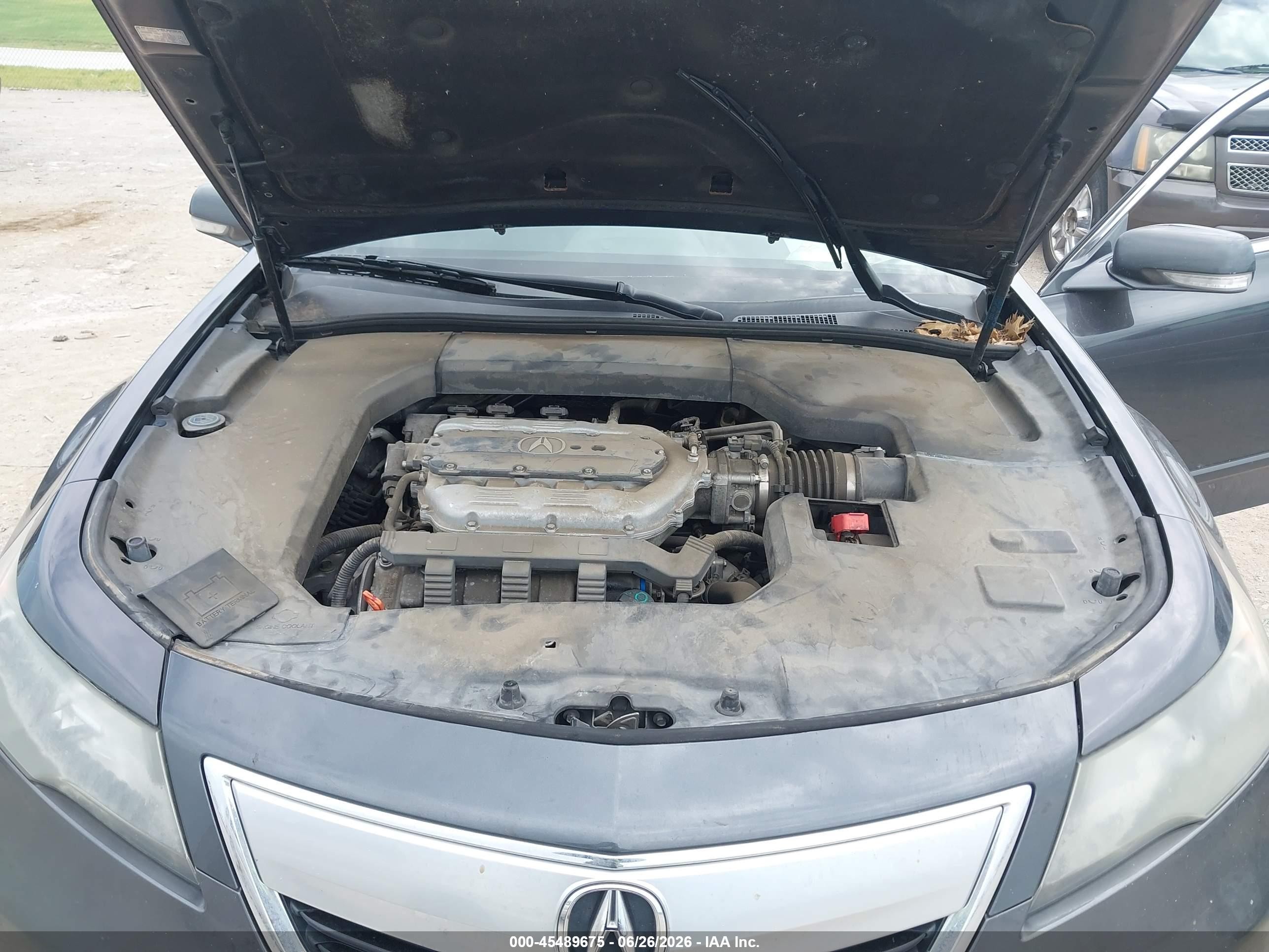 2012 Acura Tl 3.7 Gray vin: 19UUA9F53CA010656