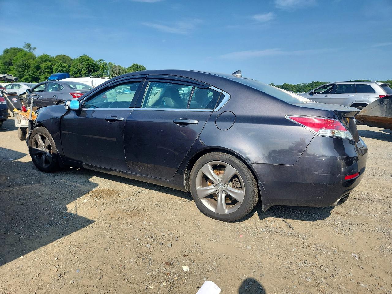 2013 Acura Tl Tech Gray vin: 19UUA9F53DA001098