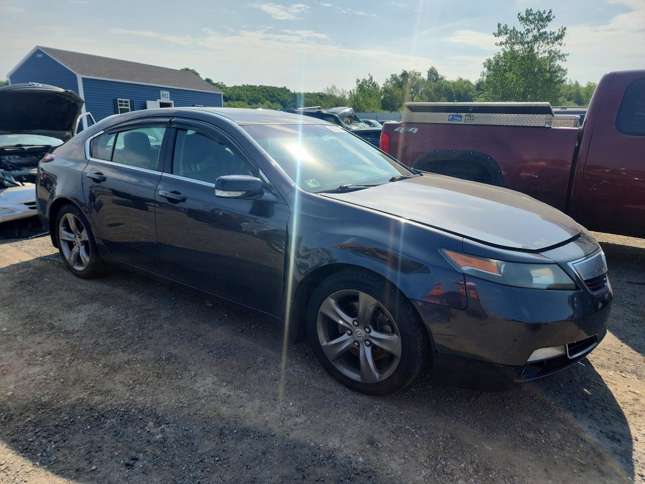 2013 Acura Tl Tech Gray vin: 19UUA9F53DA001098