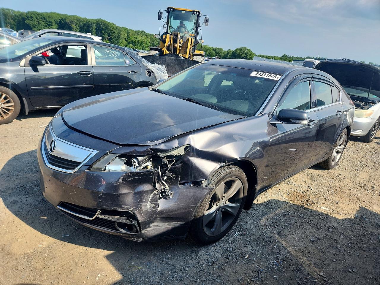 2013 Acura Tl Tech Gray vin: 19UUA9F53DA001098