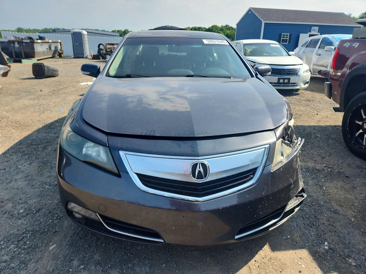 2013 Acura Tl Tech Gray vin: 19UUA9F53DA001098