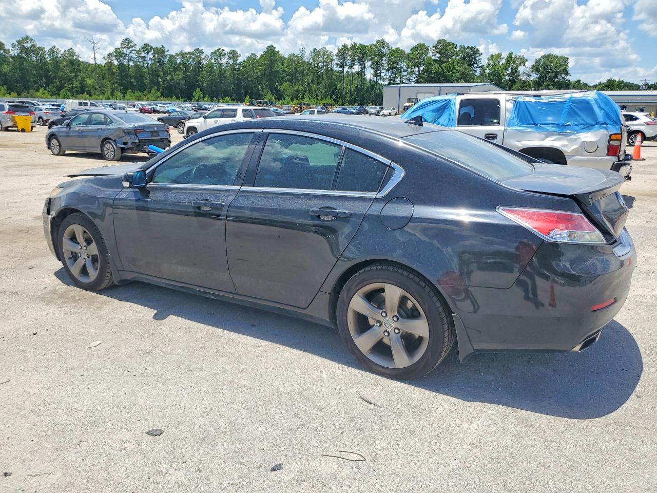 2013 Acura Tl Tech Черный vin: 19UUA9F53DA004471