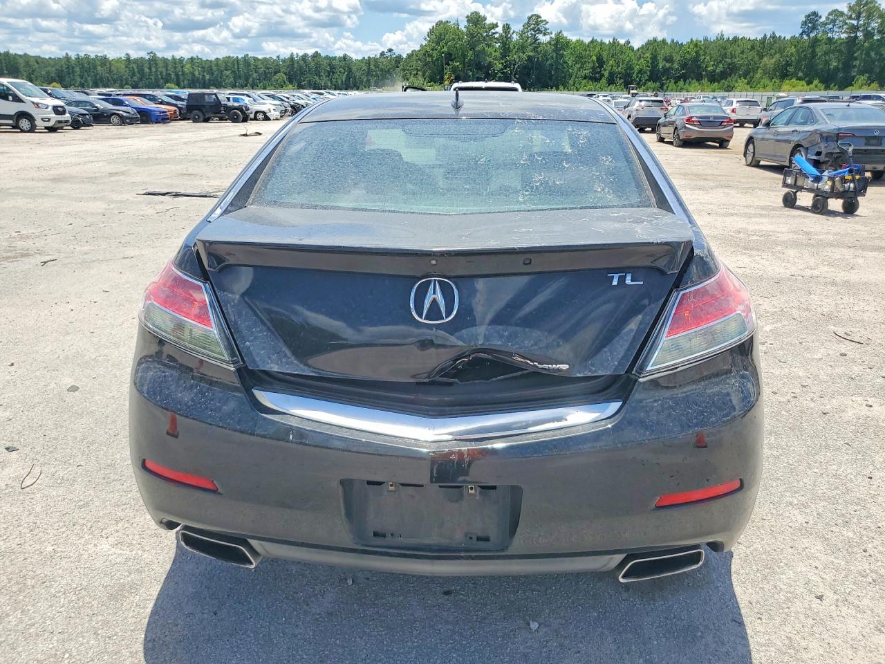 2013 Acura Tl Tech Черный vin: 19UUA9F53DA004471