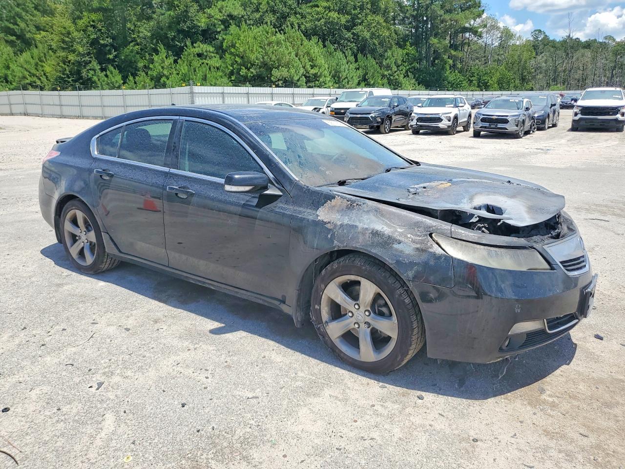 2013 Acura Tl Tech Черный vin: 19UUA9F53DA004471