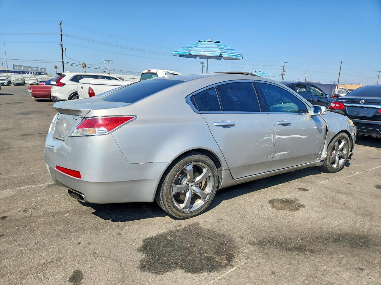 2010 Acura Tl Silver vin: 19UUA9F54AA008752