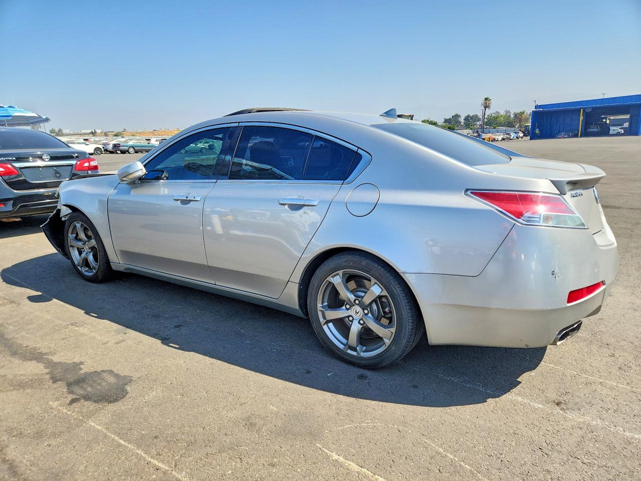 2010 Acura Tl Silver vin: 19UUA9F54AA008752