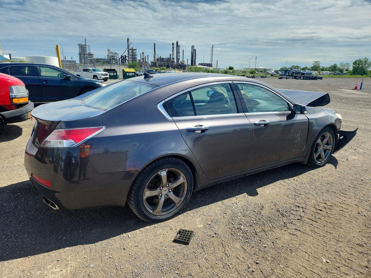 2010 Acura Tl Charcoal vin: 19UUA9F54AA801260