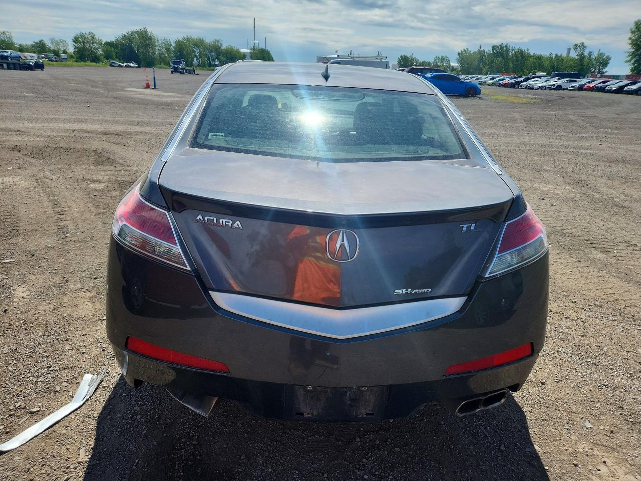 2010 Acura Tl Charcoal vin: 19UUA9F54AA801260