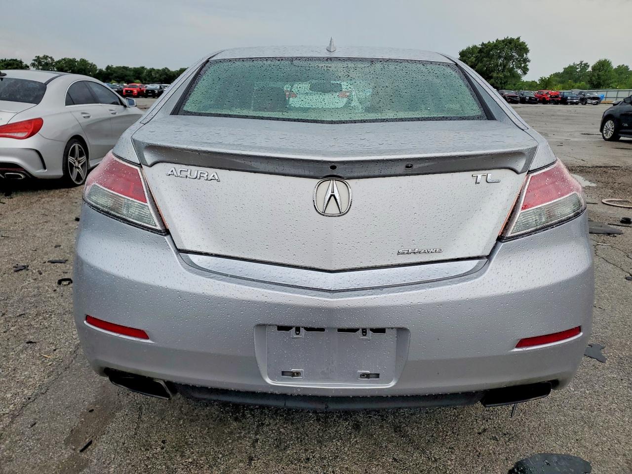 2012 Acura Tl Silver vin: 19UUA9F54CA005904