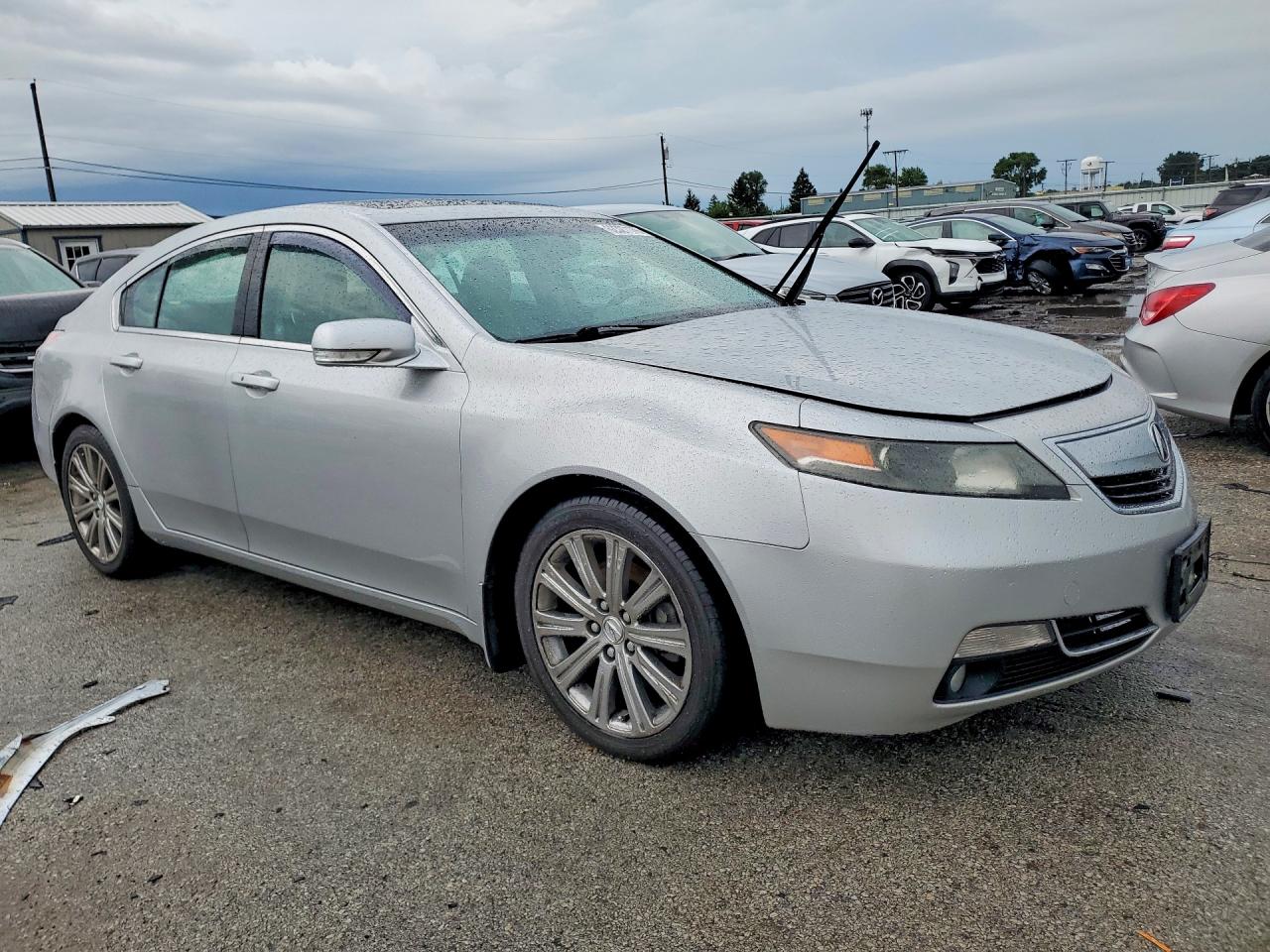 2012 Acura Tl Silver vin: 19UUA9F54CA005904