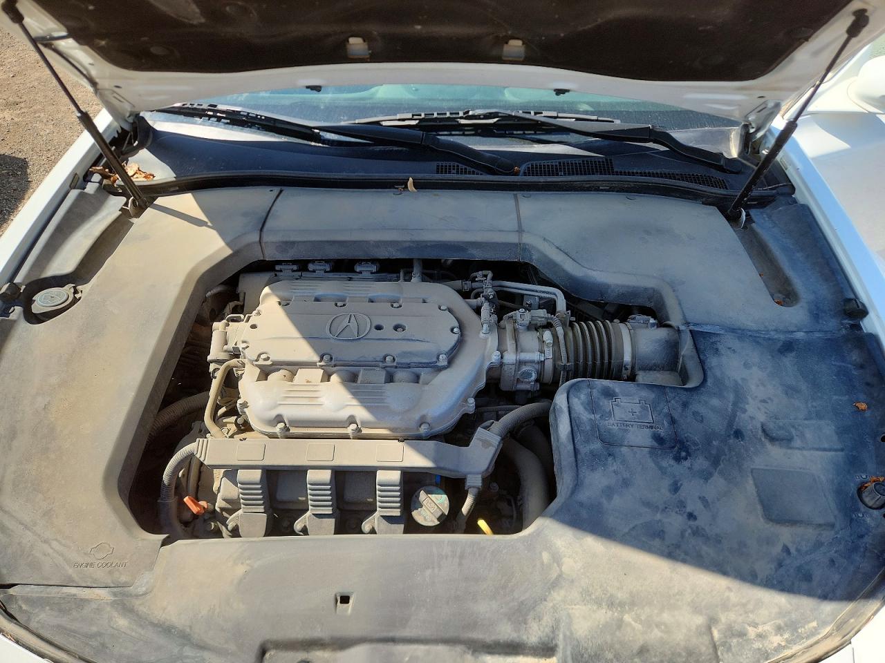 2012 Acura Tl White vin: 19UUA9F54CA803657