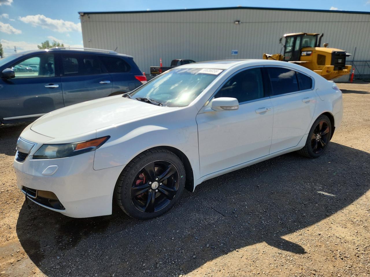 2012 Acura Tl White vin: 19UUA9F54CA803657