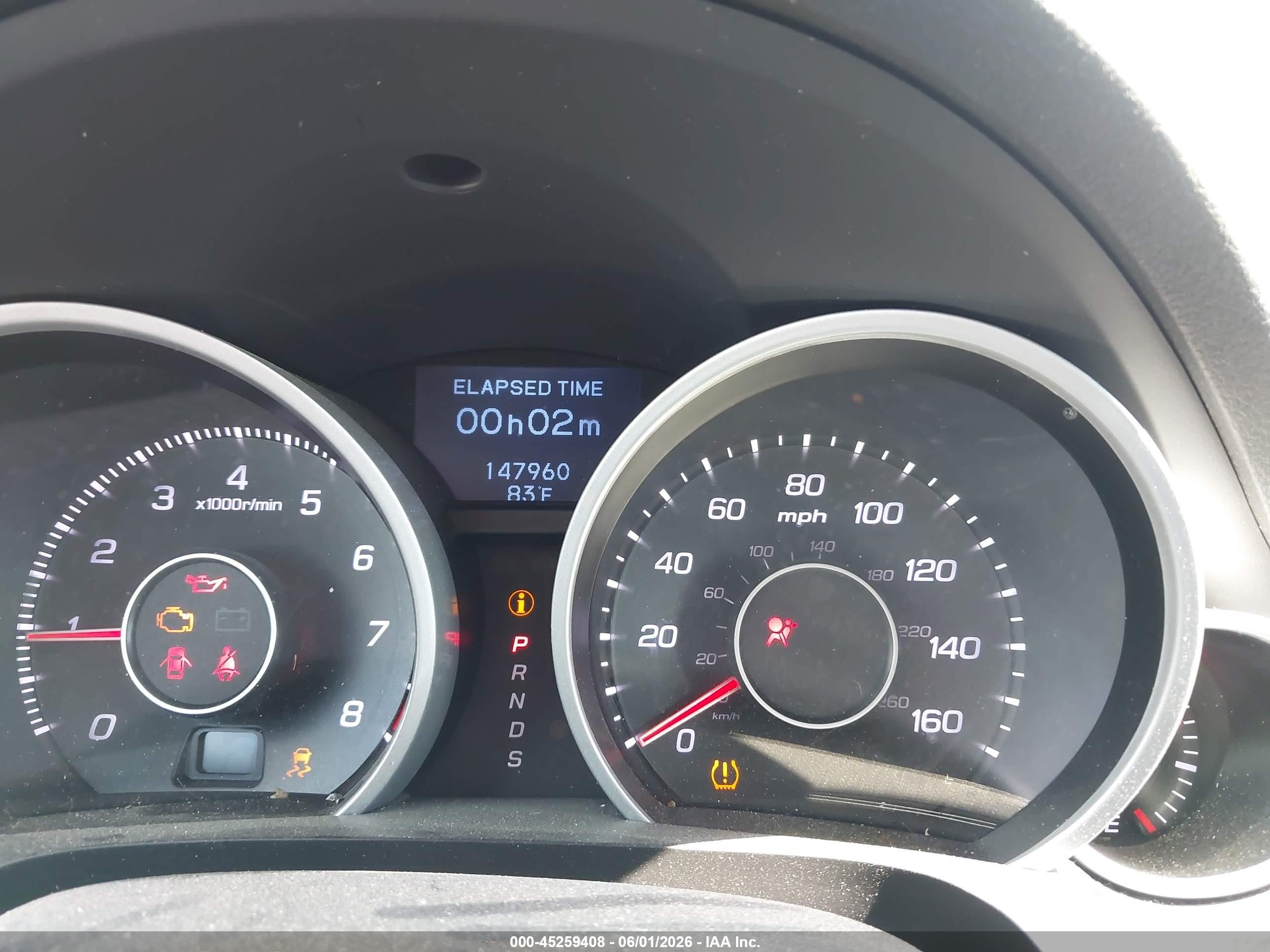 2013 Acura Tl 3.7 Gray vin: 19UUA9F54DA004947