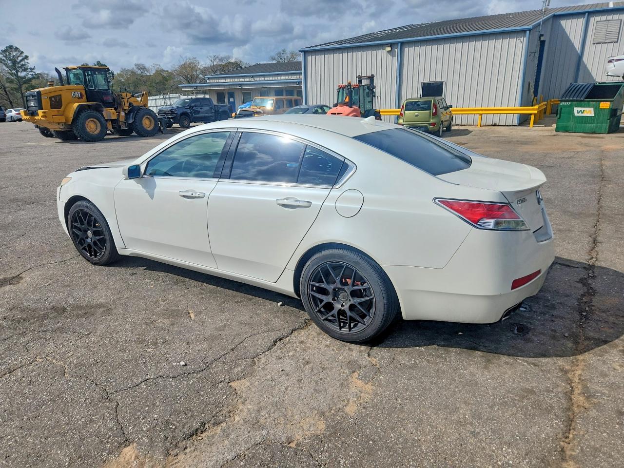 2010 Acura Tl Белый vin: 19UUA9F55AA005925