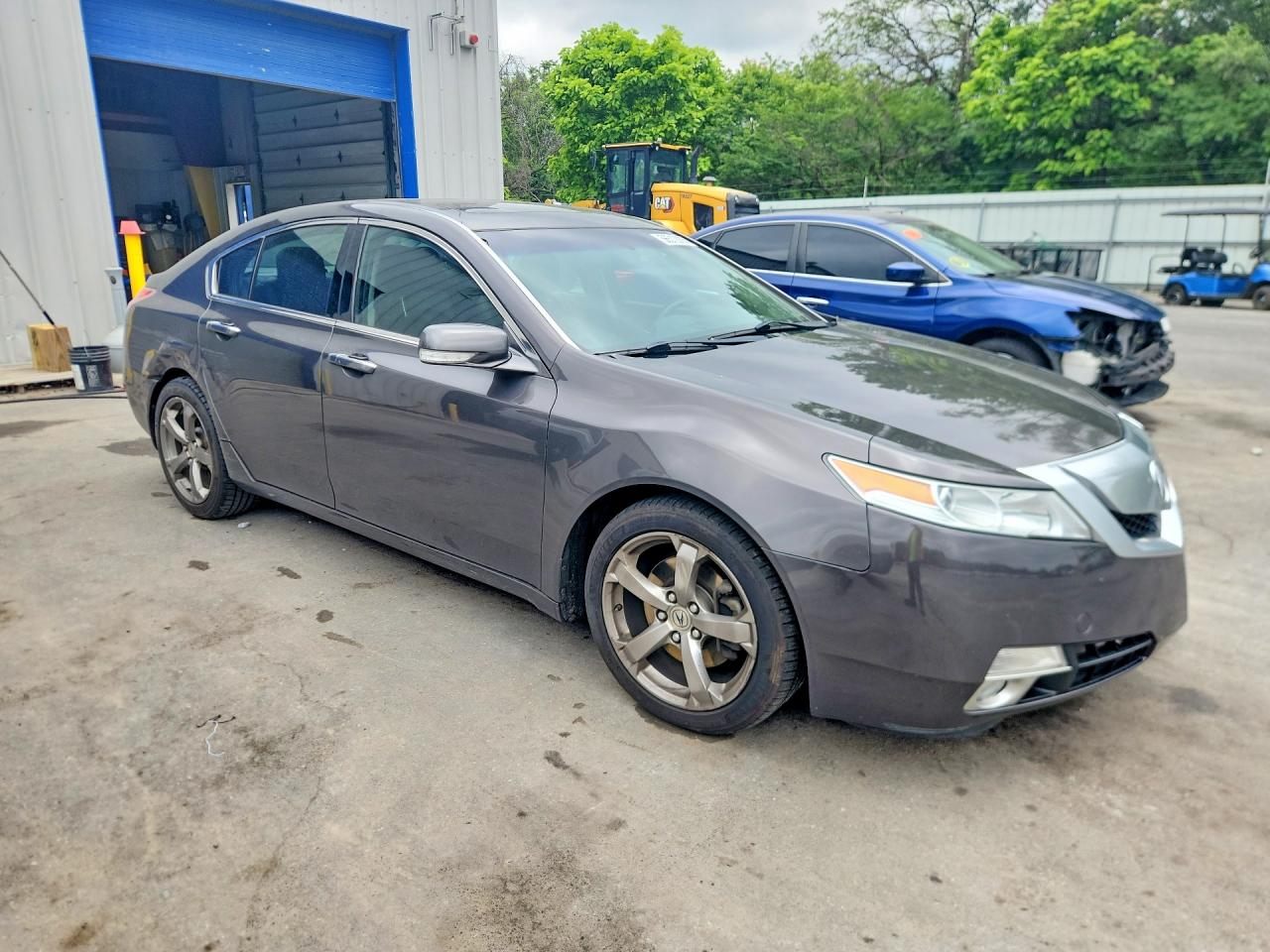 2011 Acura Tl Gray vin: 19UUA9F55BA001424