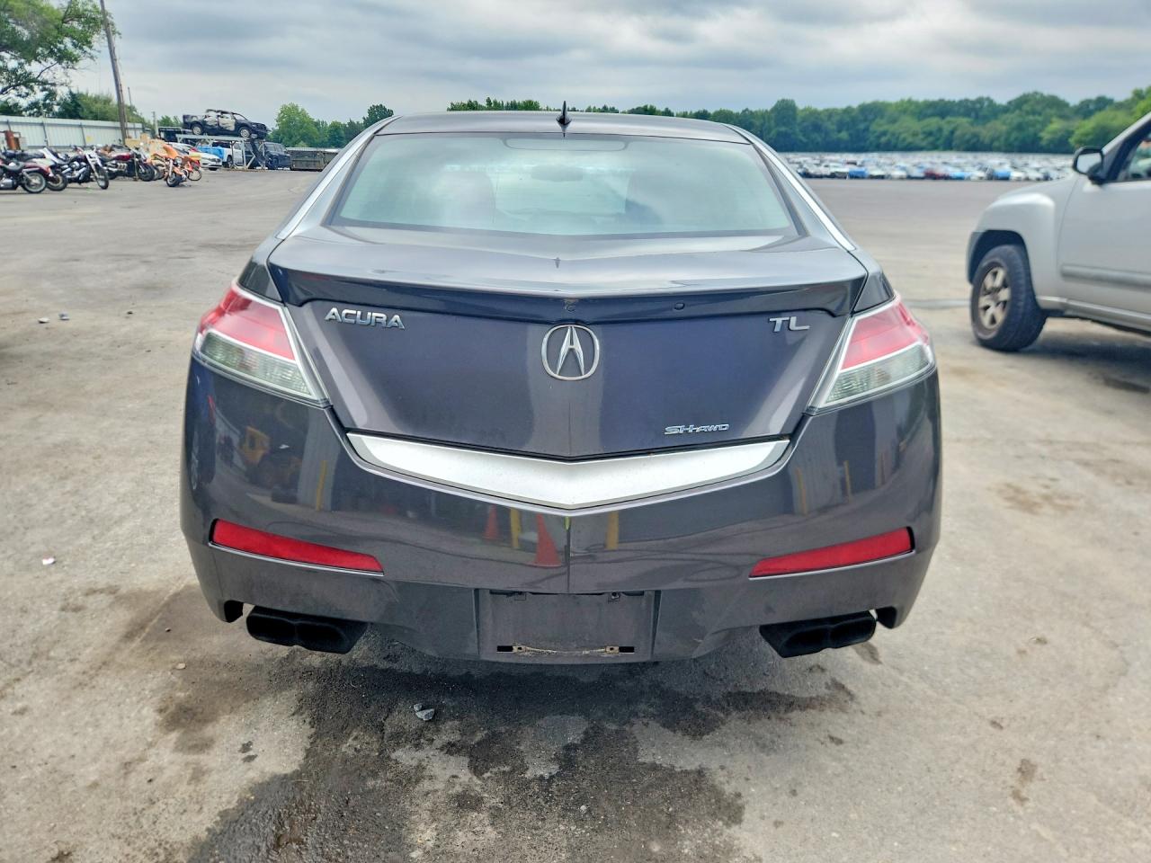 2011 Acura Tl Gray vin: 19UUA9F55BA001424